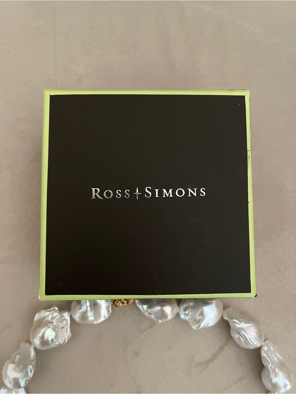 ROSS-SIMONS Cultured Baroque Pearl Necklace with 14Kt Yellow Gold - Picture 6 of 7